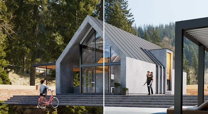 Finite Dome light